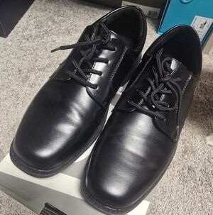 Stacy Adams Classic Black Dress Shoes - Boys